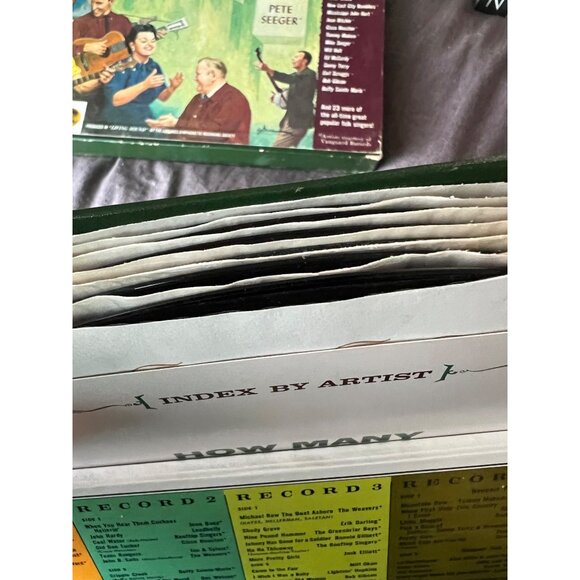 Legendary Folk Songs Vinyl Record Collection Box Set - Picture 8 of 8